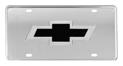 Gatorback - Gatorback Gatorgear Stainless License Plate Bowtie Logo GG758095