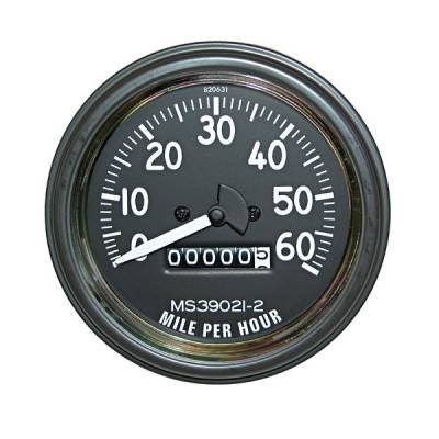 Omix - Omix 17206.01 Speedometer Gauge 0-60 MPH