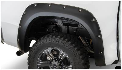Bushwacker - Bushwacker Pocket Style Rear Fender Flares Black for Tundra 30024-02