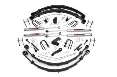 Rough Country Suspension Systems - Rough Country 622M.20 6" Suspension Lift Kit for 87-95 Wrangler YJ 4WD Manual