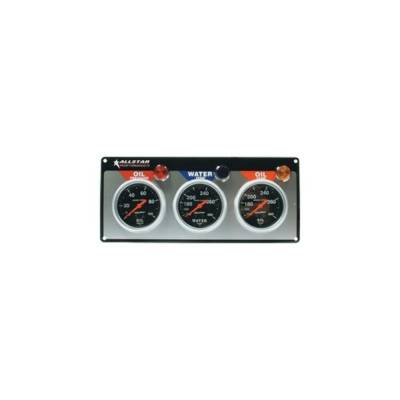 Allstar Performance - Allstar Performance ALL80112 3 Gauge Panel ATM Sport-Comp OP/WT/OT