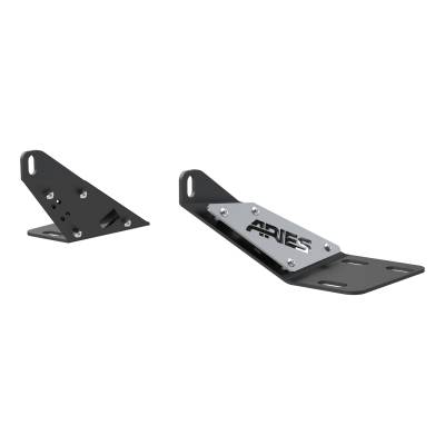 ARIES - ARIES 15913 Hood Light Mounting Bracket for 97-06 TJ Wrangler