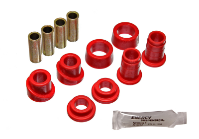 Energy Suspension - Energy Suspension 3.8103R End Link Bushing Set Front Polyurethane Red