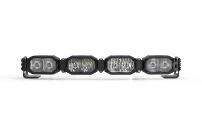 Morimoto - Morimoto BAR-1ROW-004 16" 4-Pod HXB Single Row BangerBar LED Light Bar White
