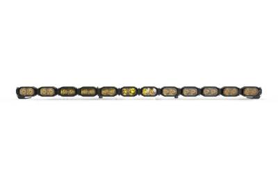 Morimoto - Morimoto BAR-1ROW-029 47" 12-Pod HXB Single Row BangerBar LED Light Bar Yellow