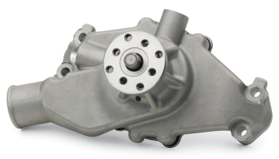 Proform - Proform 68245 Engine Water Pump Mech Short High Flow Model Satin SB Chevy