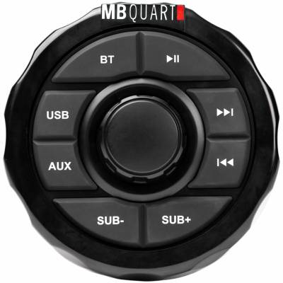 MB Quart - MB Quart Nautic 160 Watt Multimedia Source Receiver Unit Black GMR-1.5B