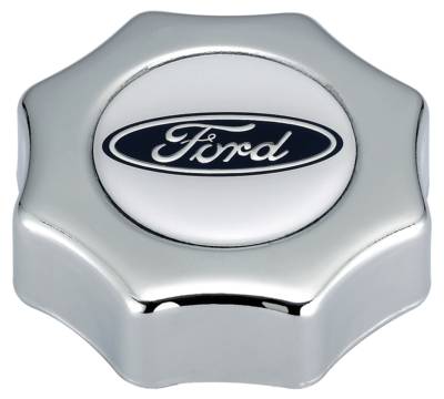 Ford Performance Parts - Ford Perf. 302-230 Screw-In Engine Oil Fill Cap Blue Oval Ford Logo for Mustang