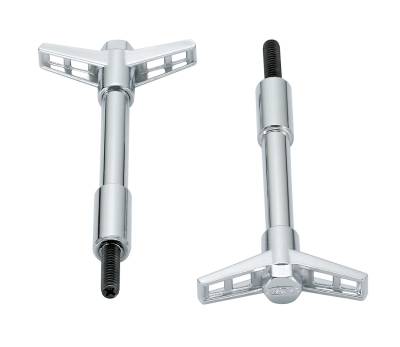 Ford Performance Parts - Ford Performance 302-325 Chrome Engine Valve Cover 1/4-20 4Pk Wing Nuts w/Logo