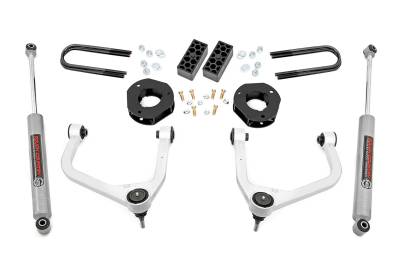 Rough Country Suspension Systems - Rough Country 3.5" Suspension Lift Kit 22-24 Silverado 1500 Gas 28230