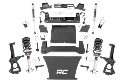 Rough Country Suspension Systems - Rough Country 6" Suspension Lift Kit 19-24 Silverado 1500 Gas 21740