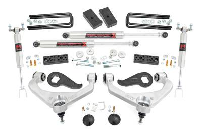 Rough Country Suspension Systems - Rough Country 3" Suspension Lift Kit 20-24 Silverado/Sierra HD 95840