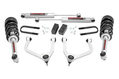 Rough Country Suspension Systems - Rough Country 3.5" Suspension Lift Kit 19-24 Sierra 1500 Gas 28831