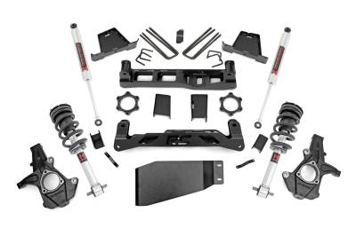Rough Country Suspension Systems - Rough Country 6" Suspension Lift Kit 07-13 Silverado/Sierra 1500 4WD 23640