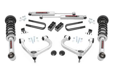 Rough Country Suspension Systems - Rough Country 3" Suspension Lift Kit 21-24 Ford F150 4WD 41431