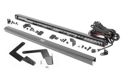 Rough Country Suspension Systems - Rough Country Grille Mount 30" LED Light Bar Kit for 16-23 Toyota Tacoma 80668