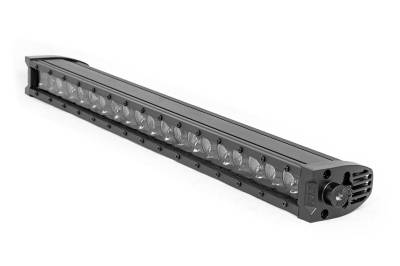 Rough Country Suspension Systems - Rough Country 70720BLDRLA Black Series 20" Single Row DRL LED Light Bar Each