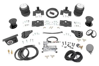 Rough Country Suspension Systems - Rough Country Rear Air Spring Kit w/Compressor for 09-18 Ram 1500 4WD 100326C