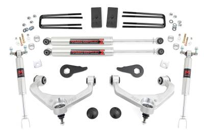 Rough Country Suspension Systems - Rough Country 3.5" Suspension Lift Kit 11-19 Silverado/Sierra HD 95940