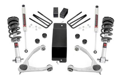 Rough Country Suspension Systems - Rough Country 27740 3.5" Suspension Lift Kit 07-13 Silverado/Sierra 1500 4WD