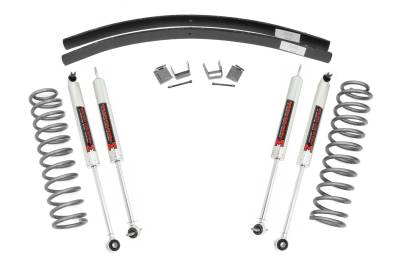 Rough Country Suspension Systems - Rough Country 3" M1 Suspension Lift Kit for 84-01 Jeep Cherokee XJ 67040