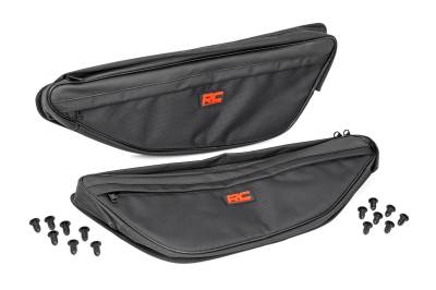 Rough Country Suspension Systems - Rough Country Door Storage Bags Black for Honda Talon 92052