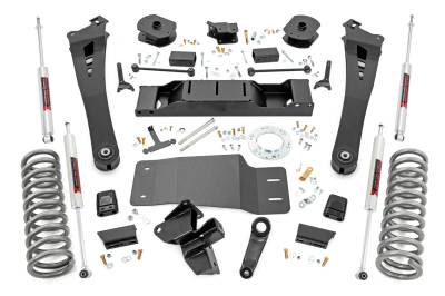 Rough Country Suspension Systems - Rough Country 36040 5" Suspension Lift Kit for 19-24 Ram 2500 4WD