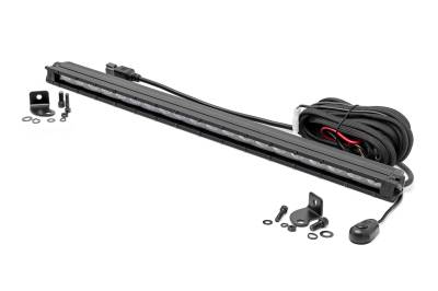 Rough Country Suspension Systems - Rough Country Black Series 20" Slimline LED Light Bar EACH 70420BL