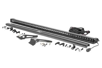 Rough Country Suspension Systems - Rough Country 71026 Windshield Mount 50" LED Light Bar Kit for Defender HD
