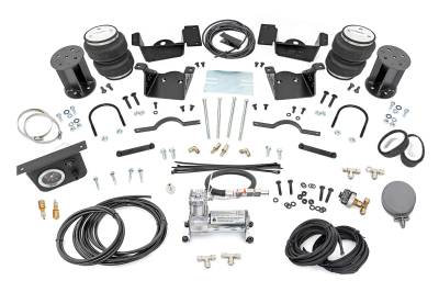 Rough Country Suspension Systems - Rough Country 100347C Rear Air Spring+Compressor 7" Lift 20-26 2500HD/3500