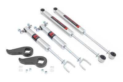 Rough Country Suspension Systems - Rough Country 1.5"-2" Suspension Leveling Kit 11-19 Silverado/Sierra HD 959341