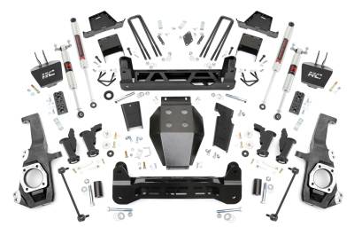 Rough Country Suspension Systems - Rough Country 11740 7" M1 Lift Kit for 20-26 Silverado/Sierra 2500HD/3500HD