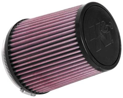 K&N - K&N RU-4550 Universal Clamp-On Air Filter