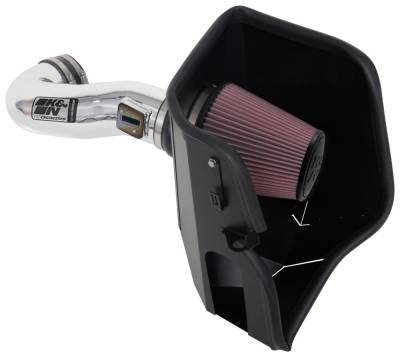 K&N - K&N 77-3110KP 77-Series Performance Cold Air Intake Kit