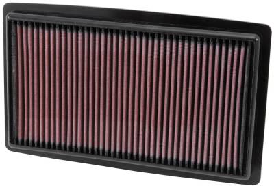 K&N - K&N 33-2499 Drop-In Replacement Air Filter
