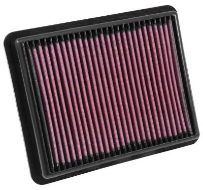 K&N - K&N 33-3024 Drop-In Replacement Air Filter