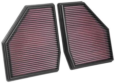 K&N - K&N 33-3128 Drop-In Replacement Air Filter