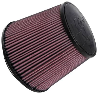 K&N - K&N RU-5179 Universal Clamp-On Air Filter
