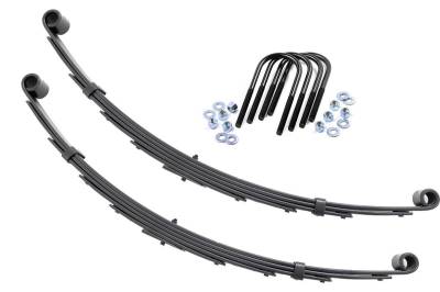 Rough Country Suspension Systems - Rough Country Front Leaf Spring Kit for 6" Lift 73-91 GM 1/2 Ton 4WD 8015Kit