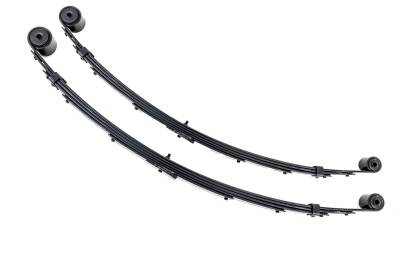 Rough Country Suspension Systems - Rough Country 8024Kit Rear 3" Leaf Spring Kit for 84-01 Jeep Cherokee XJ