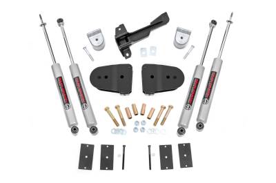 Rough Country Suspension Systems - Rough Country 44230 3" Suspension Lift Kit for 23-24 Ford Super Duty Tremor 4WD