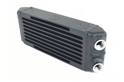 CSF Cooling - Racing & High Performance Division - CSF Cooling 8119 Universal Dual-Pass Oil Cooler for M22x1.5 13Lx4.75Hx2.16W