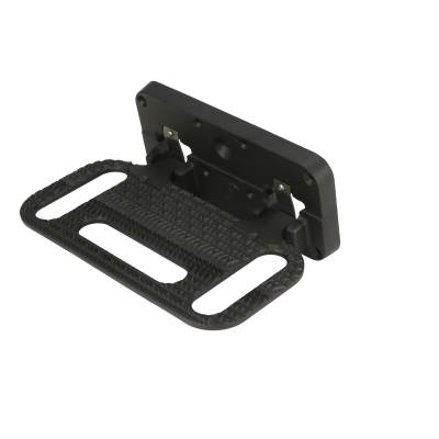 Carr - CARR 194011 HD Mega Step Hitch Mount Non LED Step Surface XP3 Black Single