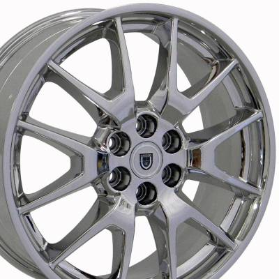 OE Wheels LLC - OE Wheels CA12-20080-6120-53C CA12 20x8 6x120 53mm Chrome