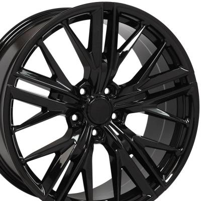 OE Wheels LLC - OE Wheels CV25 20x8.5 5x120 35mm Black CV25-20085-5120-35B