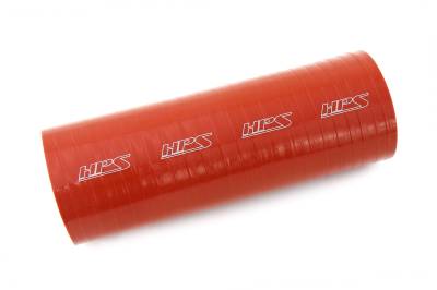 HPS Performance - HPS ST-350-HOT 3.5" 89mm ID Straight Coupler Hose 4-ply Orange 1" L 500F 260C