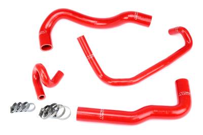 HPS Performance - HPS 57-1960 Red Red Radiator Coolant Hose Kit for 01-05 Lexus IS300