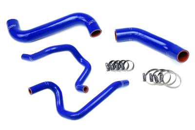 HPS Performance - HPS 57-1732-BLUE Blue Radiator/Heater Coolant Hose Kit for 03 Subaru Impreza