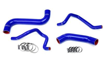 HPS Performance - HPS 57-1733-BLUE Blue Radiator/Heater Coolant Hose Kit for 04-05 Subaru Impreza