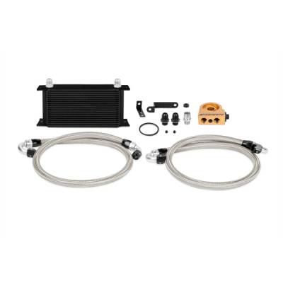 Mishimoto - Mishimoto MMOC-STI-08TBK Thermostatic Oil Cooler Kit for 08+ Subaru WRX STI